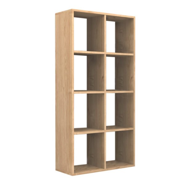 Βιβλιοθήκη Anser Megapap χρώμα φυσικό οξιάς 69,8x29x142εκ. - Image 3