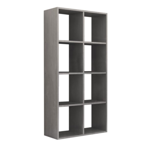 Βιβλιοθήκη Anser Megapap χρώμα γκρι σκυροδέματος 69,8x29x142εκ. - Image 3
