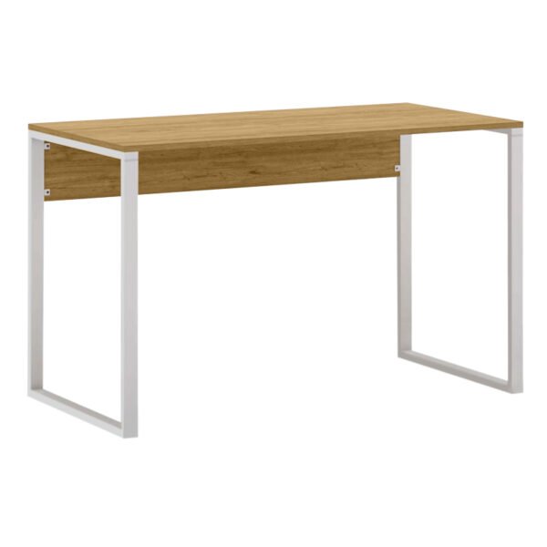 Γραφείο εργασίας Inna Megapap χρώμα sapphire oak - λευκό 110x60x75εκ. - Image 3