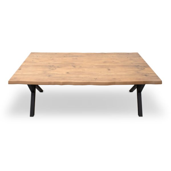 Τραπέζι Walter Megapap Mdf - μεταλλικό χρώμα ακακίας 160x80x75εκ. - Image 5