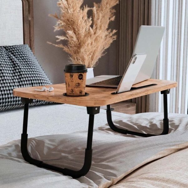 Τραπεζάκι laptop Sedon Megapap χρώμα pine oak 59,2x39,2x26,2εκ. - Image 2