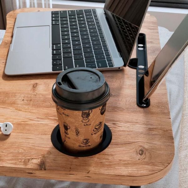 Τραπεζάκι laptop Sedon Megapap χρώμα pine oak 59,2x39,2x26,2εκ. - Image 3