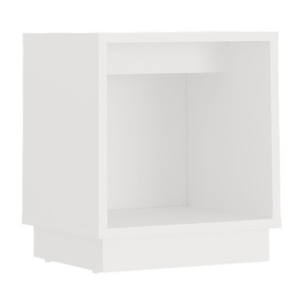 Κομοδίνο Gino Megapap χρώμα λευκό 40x35,3x45εκ. - Image 2