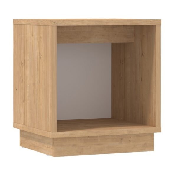 Κομοδίνο Gino Megapap χρώμα sapphire oak 40x35,3x45εκ. - Image 2