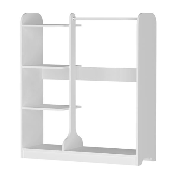 Έπιπλο εισόδου Rozesme Megapap χρώμα λευκό 120x40x135εκ. - Image 3
