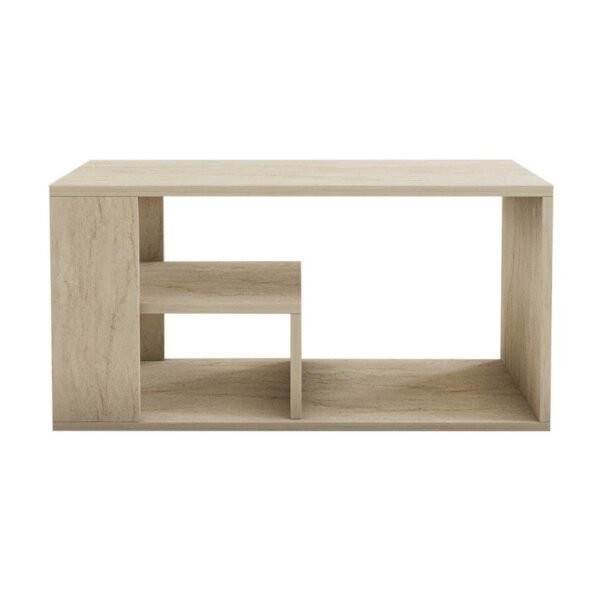 Τραπεζάκι σαλονιού Rodom Megapap χρώμα travertine 80x50x40εκ. - Image 5