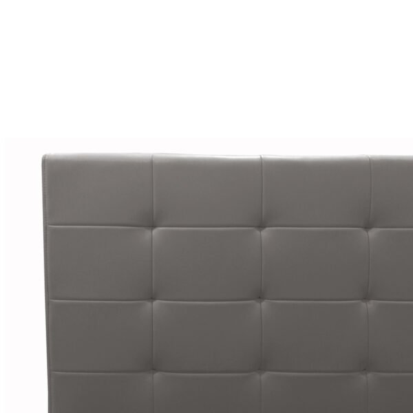 Κρεβάτι Roi pakoworld με αποθηκευτικό χώρο pu γκρι ματ 160x200εκ - Image 5