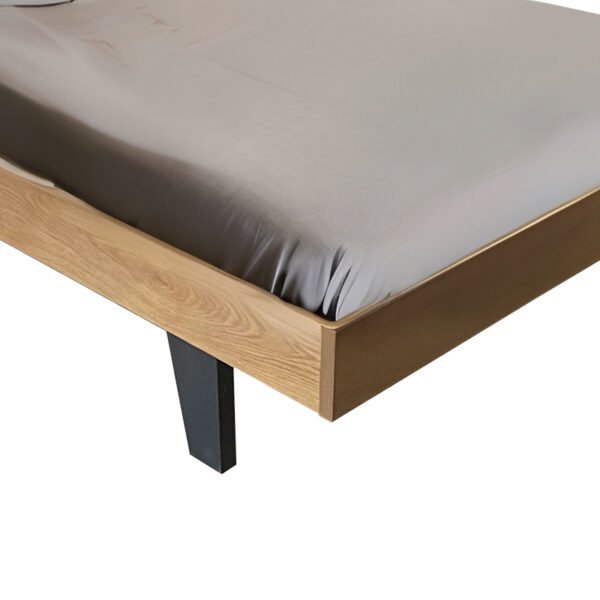 Κρεβάτι Frankly pakoworld oak-λευκό pu 150x200εκ - Image 3
