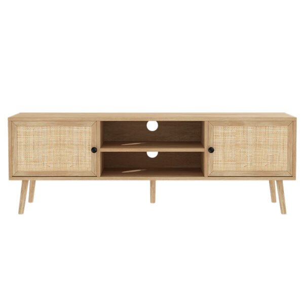 Έπιπλο τηλεόρασης Oslo pakoworld sonoma 150x39x49εκ - Image 2
