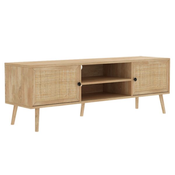 Έπιπλο τηλεόρασης Oslo pakoworld sonoma 150x39x49εκ - Image 3