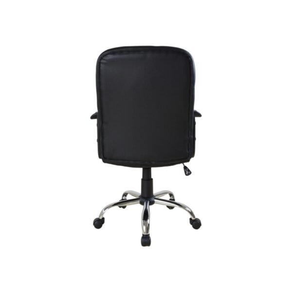Καρέκλα γραφείου τροχήλατη Nextdeco ASSOS μαύρη Υ96-86x50x60εκ - Image 4