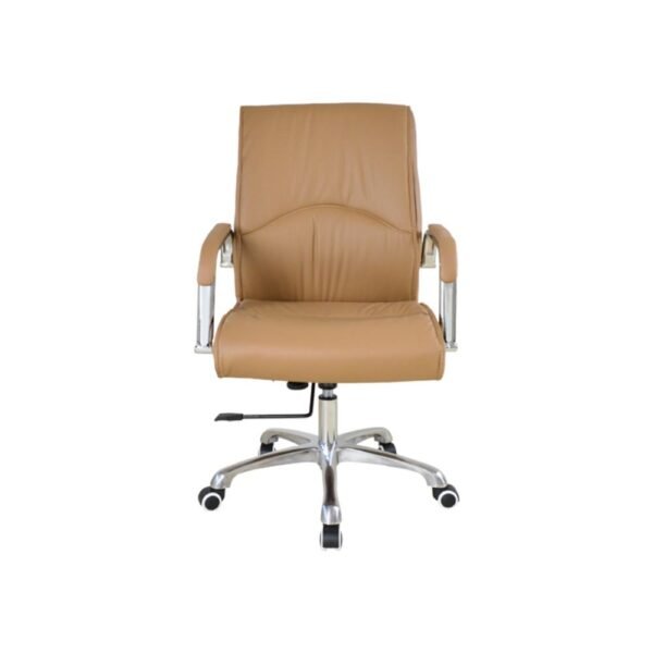 Καρέκλα γραφείου διευθυντική τροχήλατη Nextdeco Beluga camel Υ114-106x50x76εκ