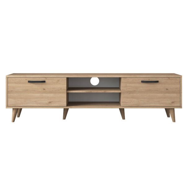 Έπιπλο τηλεόρασης Sabian pakoworld sonoma 180x35x48,5εκ - Image 2