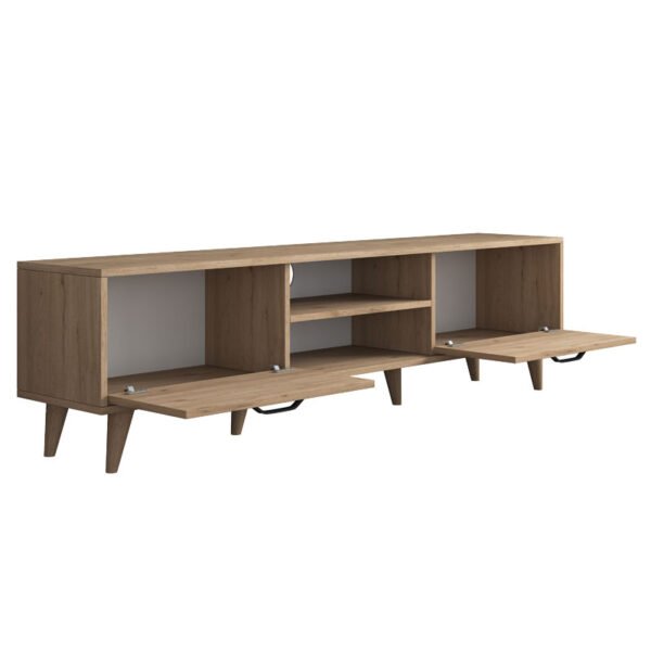 Έπιπλο τηλεόρασης Sabian pakoworld sonoma 180x35x48,5εκ - Image 3