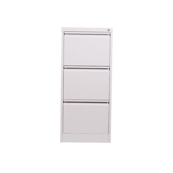 Συρταριέρα φακέλων Nextdeco γκρι 3 συρτάρια Υ103,1x46x62εκ.