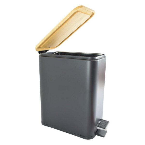Κάδος απορριμμάτων με απαλό κλείσιμο 6l, Y14,5x28x28εκ. - Image 3