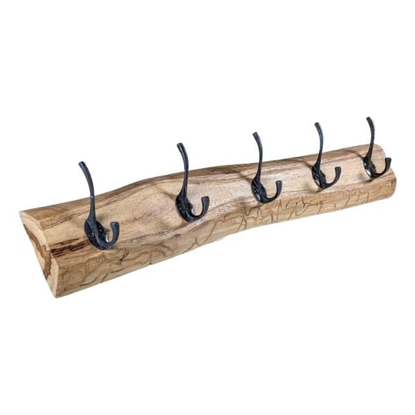 Κρεμάστρα τοίχου Nextdeco Tribeca από ξύλο teak Υ10x10x55εκ. - Image 2