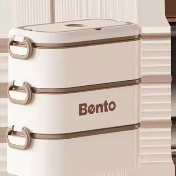Σετ 3 lunch box inox 2550ml