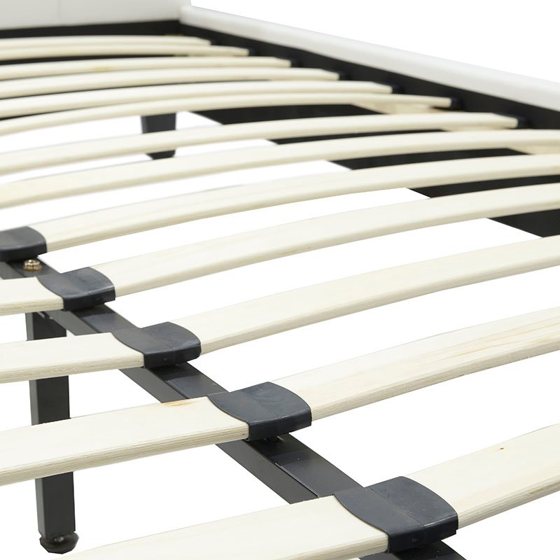 Κρεβάτι Nevil House Genius 150x200 PU χρώμα λευκό ματ - Image 6