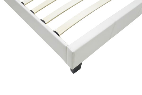 Κρεβάτι Nevil House Genius 100x200 PU χρώμα λευκό ματ - Image 6