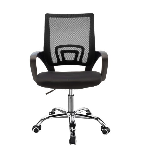 Καρέκλα γραφείου Berto II House Genius recline με ύφασμα mesh σε μαύρη απόχρωση 60x48x85-95εκ - Image 4