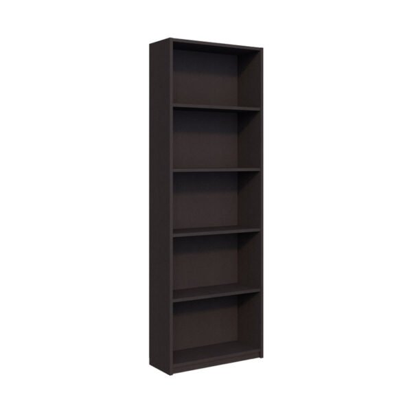 Βιβλιοθήκη Max House Genius σε ανθρακί απόχρωση 58x23x170εκ