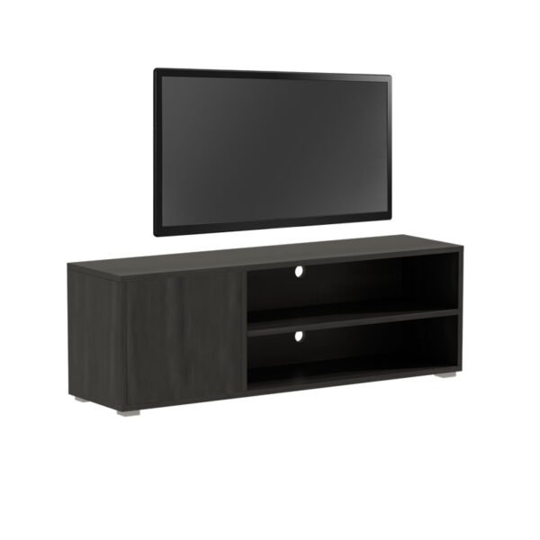 Έπιπλο τηλεόρασης Ellon House Genius μελαμίνης zebrano 120x40x41εκ.