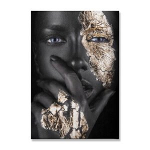 Πίνακας σε καμβά PWF-0303 House Genius με ψηφιακή εκτύπωση 50x3x70εκ