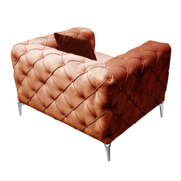 Πολυθρόνα PWF-0579 House Genius ύφασμα κεραμιδί 108x90x70εκ - Image 3