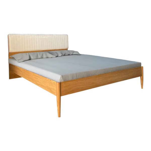Κρεβάτι Akva  House Genius διπλό mdf σε φυσική απόχρωση 150x200εκ