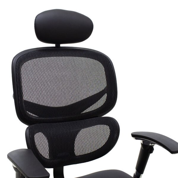 Καρέκλα γραφείου διευθυντή Freedom House Genius Premium Quality μαύρο pu-mesh - Image 6