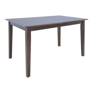 Tραπέζι επεκτεινόμενο Mabor House Genius ξύλο σε καρυδί απόχρωση 120-150x80x73,8εκ