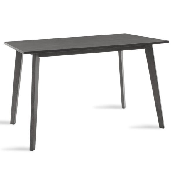 Τραπέζι Benson House Genius MDF σε rustic grey απόχρωση 120x75x75εκ