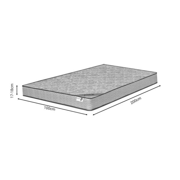 Στρώμα Klaudia House Genius Continuous spring μονής όψης 17-18cm 100x200εκ - Image 4