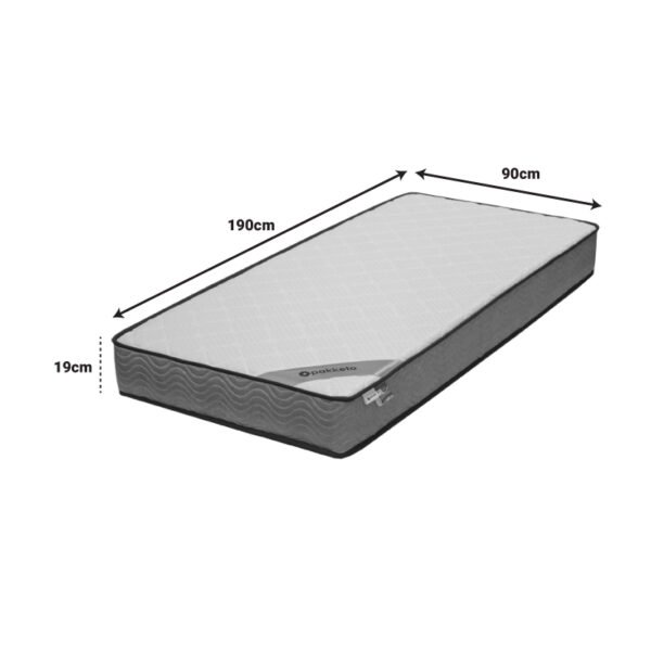 Στρώμα Frezio House Genius pocket spring roll pack διπλής όψης 18-19cm 90x190εκ - Image 5