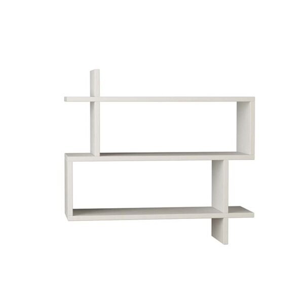 Ραφιέρα Paralel House Genius χρώμα λευκό 70x22x65,5εκ