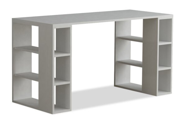 Γραφείο Colmar House Genius χρώμα λευκό 140x60x75εκ