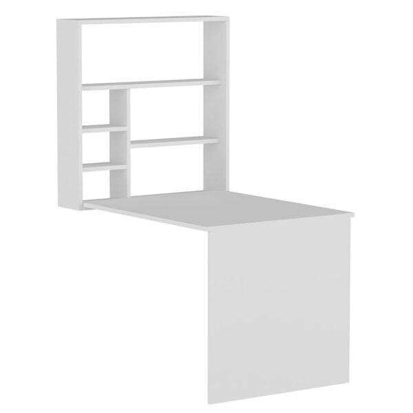 Γραφείο τοίχου ανοιγόμενο Ravin House Genius λευκό 63x90x154εκ