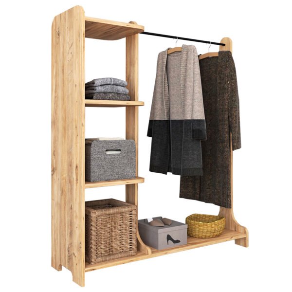 Έπιπλο εισόδου Renesme House Genius ανοιχτό καρυδί 106x35x128εκ