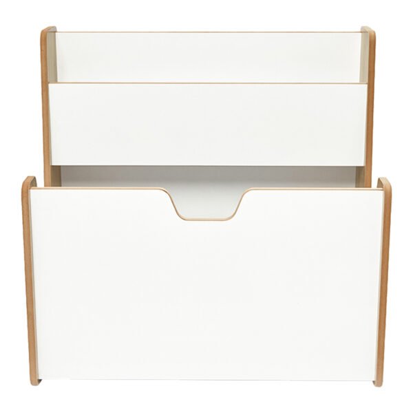 Ραφιέρα Crane House Genius φυσικό-λευκό mdf 57x34x55εκ - Image 3