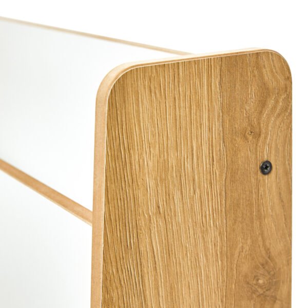 Ραφιέρα Crane House Genius φυσικό-λευκό mdf 57x34x55εκ - Image 5