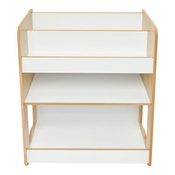Ραφιέρα Seagull House Genius φυσικό-λευκό mdf 57x34x70εκ - Image 4