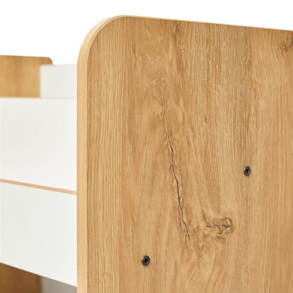 Ραφιέρα Seagull House Genius φυσικό-λευκό mdf 57x34x70εκ - Image 6