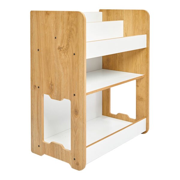 Ραφιέρα Seagull House Genius φυσικό-λευκό mdf 57x34x70εκ