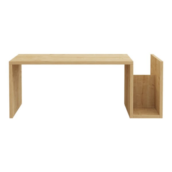 Τραπέζι σαλονιού Poko House Genius σε oak απόχρωση 86.8x50x32,4εκ - Image 5
