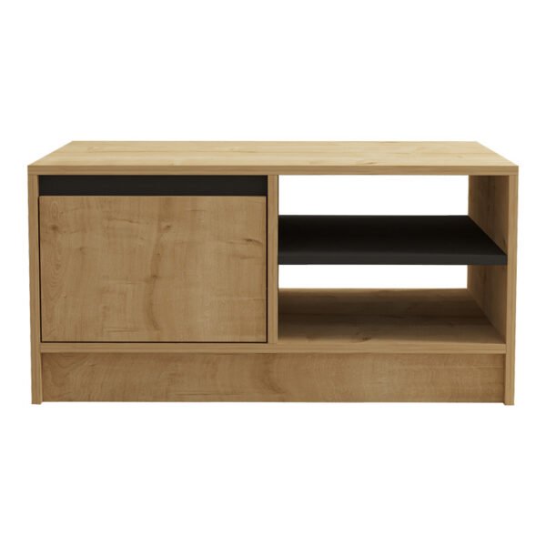 Τραπέζι σαλονιού Narli House Genius σε oak απόχρωση 90x60x45εκ - Image 5