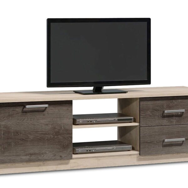Έπιπλο τηλεόρασης OLYMPUS House Genius χρώμα castillo-toro 160x39,5x50,5εκ