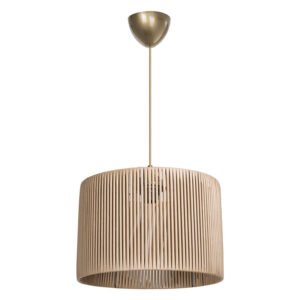 Φωτιστικό οροφής μονόφωτο PWL-1118 House Genius Ε27 φυσικό Φ30x24εκ