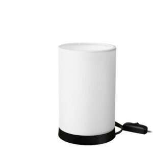 Επιτραπέζιο φωτιστικό Fana House Genius pvc σε κρεμ απόχρωση Φ14x21εκ