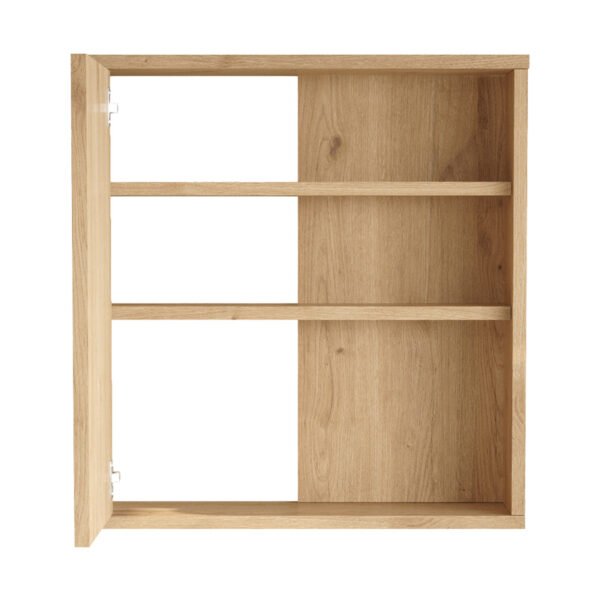 Ντουλάπι μπάνιου Bagno με καθρέπτη House Genius σε φυσική απόχρωση 60x14.5x63.6εκ - Image 3